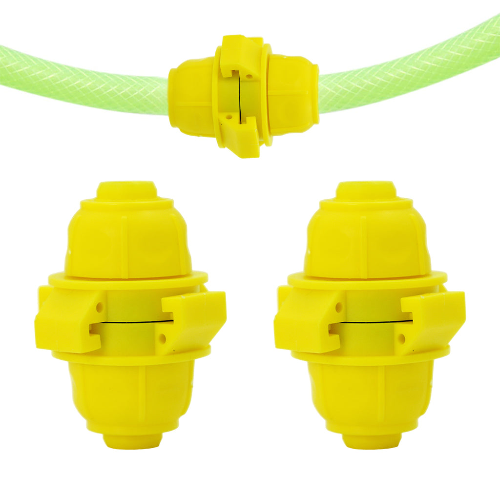 HASTHIP 1/2 inch Hose Connectors Garden Hose Pipe Connectors Water Pipe Connectors Leaking Proof Hose Connectors, Pack of 2 HASTHIP 1/2 inch Hose Connectors Garden Hose Pipe Connectors Water Pipe Connectors Leaking Proof Hose Connectors, Pack of 2